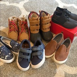 Lot of size 8 toddler shoes